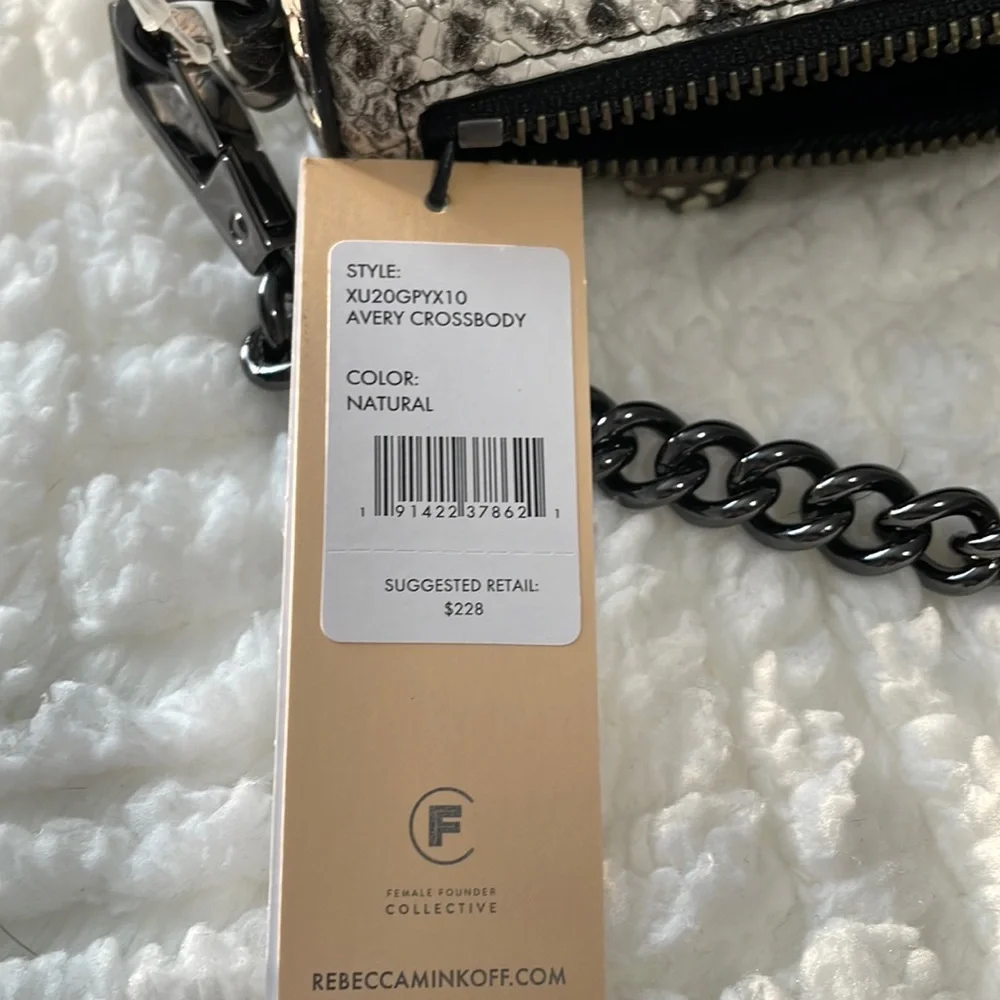Reptile print Avery bag